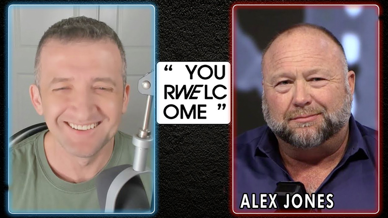 Watch: Alex Jones Talks Brain Chips, Transhumanism, Life Extension with Michael Malice
