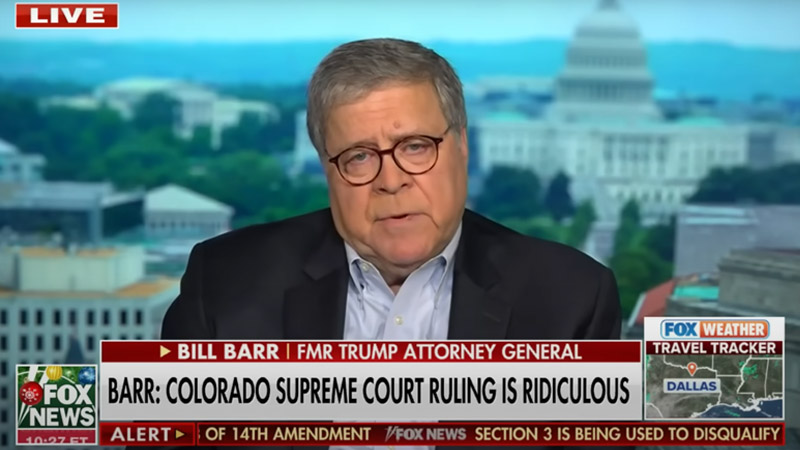 Former AG Bill Barr: I’m ‘Worried’ About ‘Chaotic’ Trump’s ‘Abuse of Government Power’ in 2nd Term