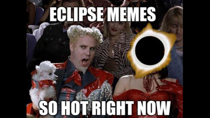 Eclipse Memes Overshadow News Cycle&colon; See Most Hilarious Takes Internet Has To Offer